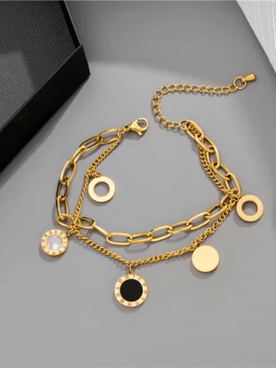 Luxury Fashion Bracelet Gold color