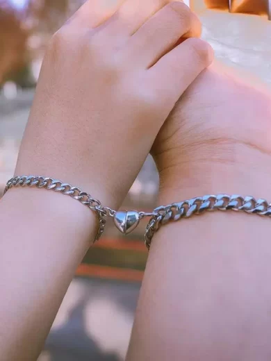 Heart Couple Bracelet Love Set