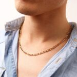 Stainless Steel Chain Necklace Gold color