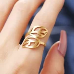 High Quality Rings Gold color