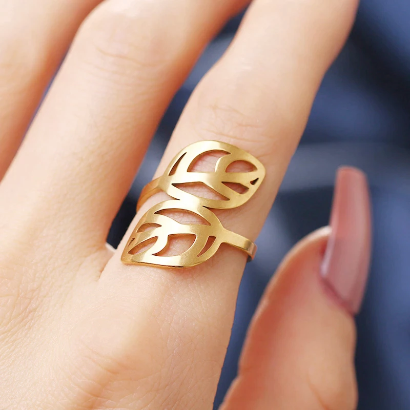 High Quality Rings Gold color